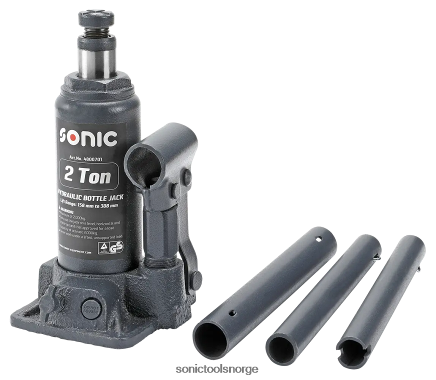 pålitelig flaskejekk 2 tonn Sonic DH6XR720