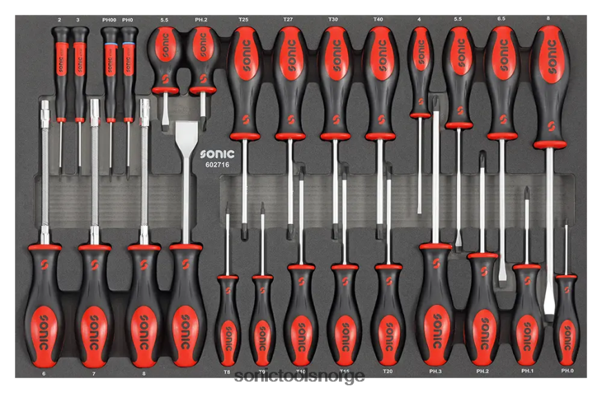 klassisk skrutrekkersett sfs 27-stk Sonic DH6XR880