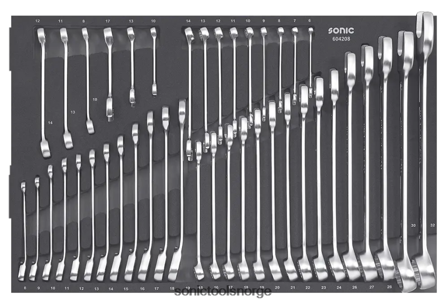 pålitelig eva 42 stk skiftenøkkelsett Sonic DH6XR858