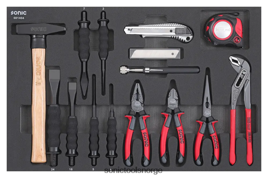 pålitelig tang meisel og hammer sett sfs 14-stk Sonic DH6XR874