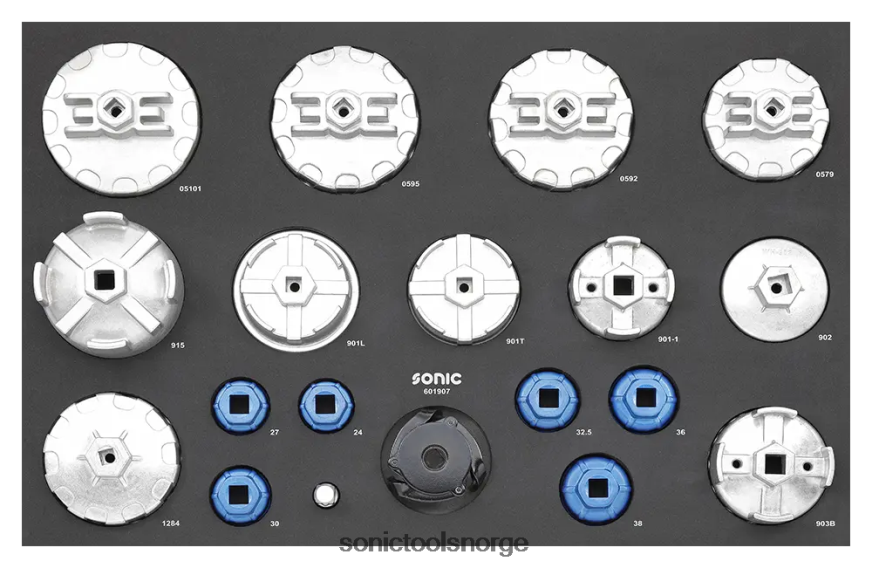 siste 19 stk aluminium oljefilter kopp skiftenøkkelsett sfs Sonic DH6XR221