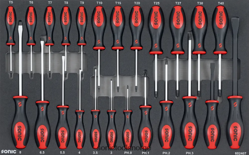 siste skrutrekkersett sfs 24-stk Sonic DH6XR879