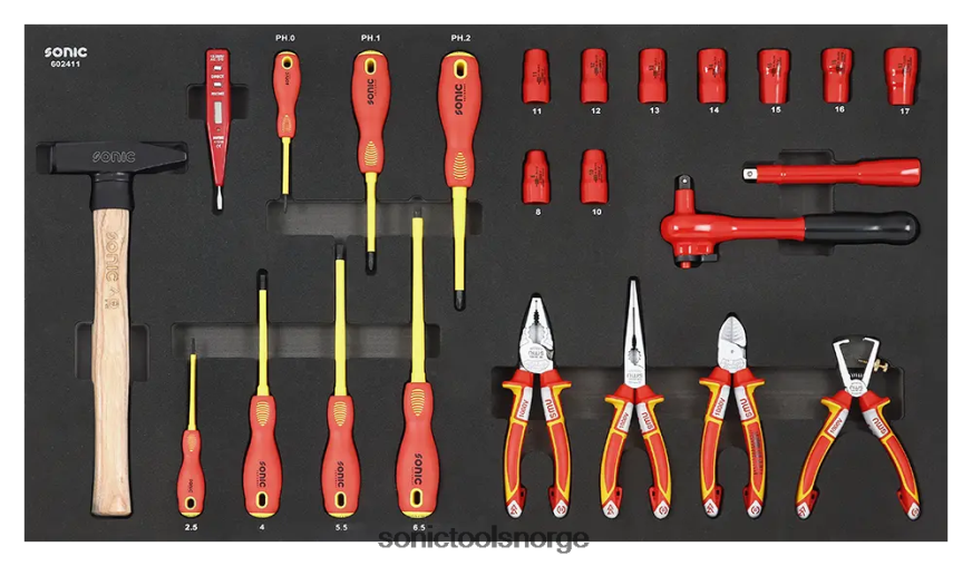 klassisk vde verktøysett sett sfs 24-stk Sonic DH6XR920