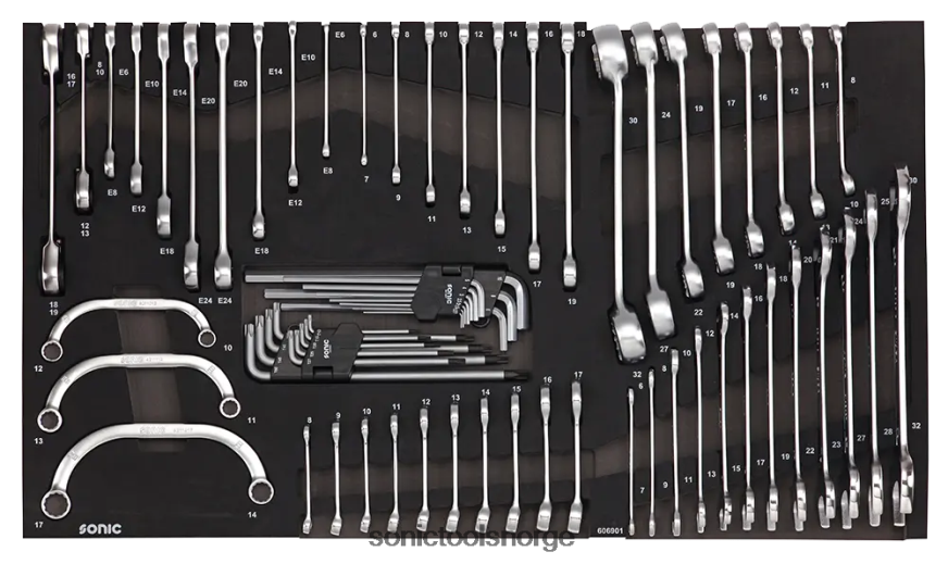 siste skiftenøkkelsett sfs 69-stk Sonic DH6XR923