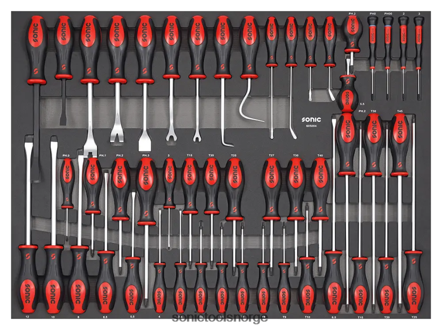 klassisk skrutrekkersett sfs 50-stk Sonic DH6XR928