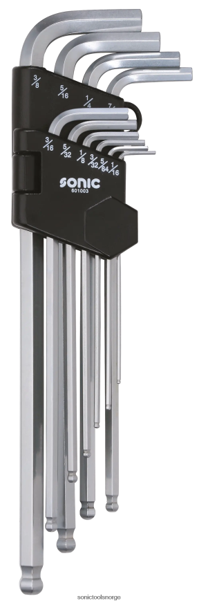 klassisk sekskantnøkkel ekstra langt sett (sae) 10-stk Sonic DH6XR354
