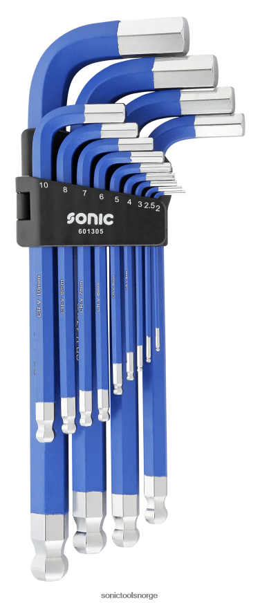 pålitelig 13 stk unbrakonøkkelsett med kuleslutt med magnet Sonic DH6XR348
