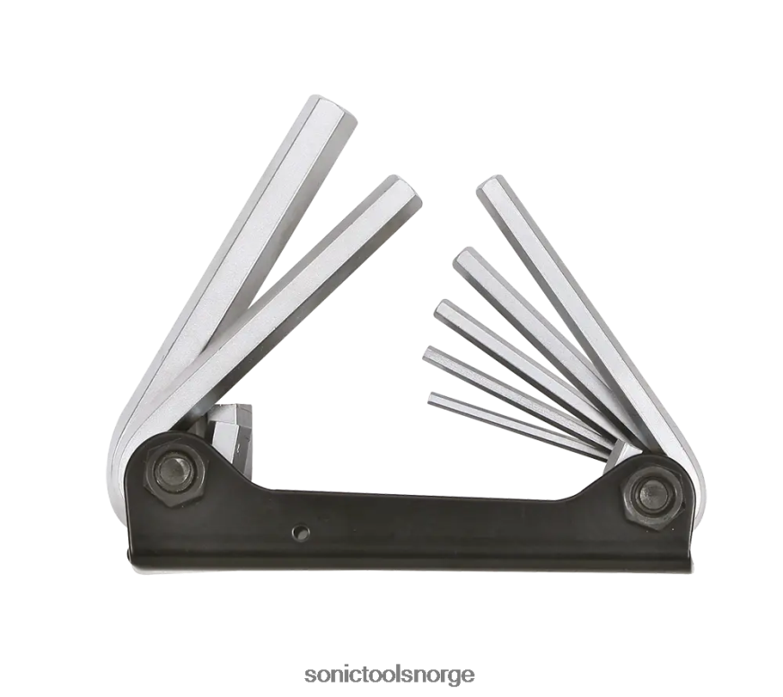 siste sekskantnøkkelsett (foldbar) 7-stk Sonic DH6XR353