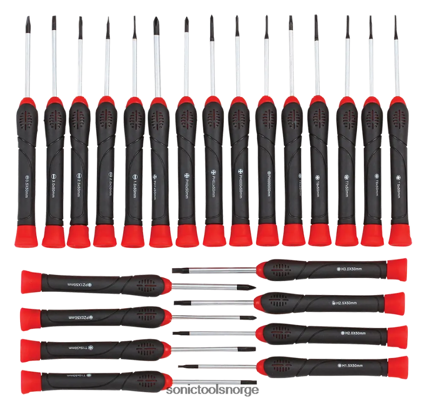 klassisk presisjonsskrutrekkersett 23-stk Sonic DH6XR314
