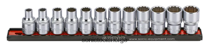 pålitelig stikkontakt 1/2" 12 pt. sett på skinne 12pt.cs Sonic DH6XR938