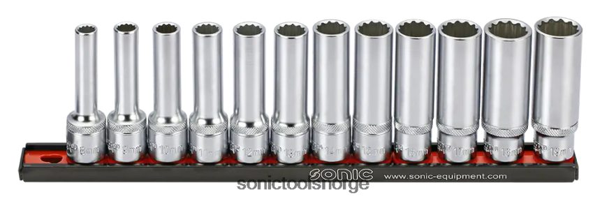 praktisk sokkel 1/2" 12 pt. dyp på skinne 12 pt.cs Sonic DH6XR937