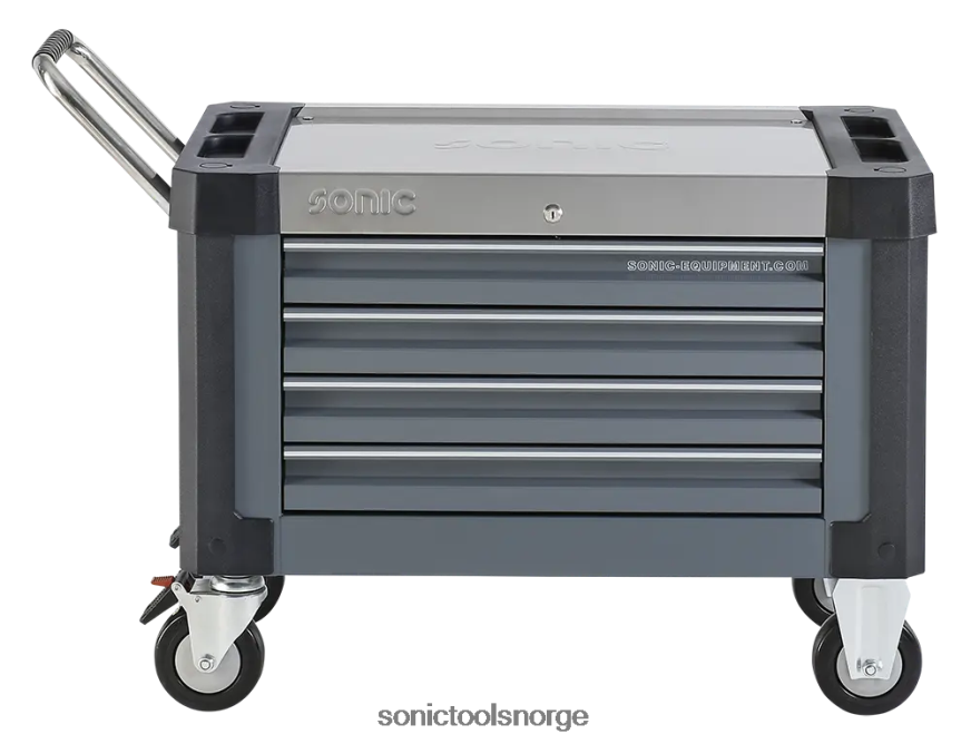 klassisk tom toppboksvogn s9 4 skuffer mørkegrå (ral7011) Sonic DH6XR182