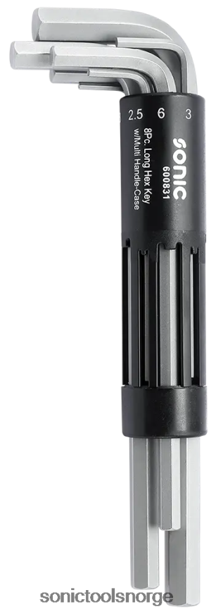 siste 8 stk langt sekskantnøkkelsett Sonic DH6XR481