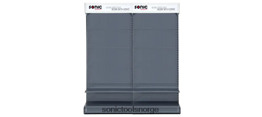 siste veggdisplay 2 meter inkludert kroker og lysboks Sonic DH6XR445