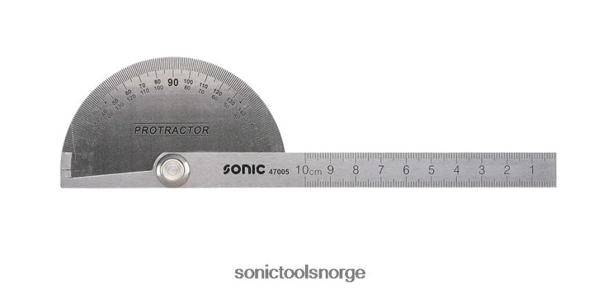 klassisk vinkelmåler i rustfritt stål Sonic DH6XR1124