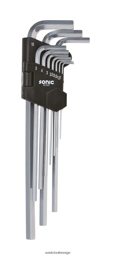 klassisk sekskantnøkkel ekstra langt sett 10-stk Sonic DH6XR988