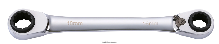 pålitelig 4-i-1 ring skrallenøkkel 16-17 og 18-19 Sonic DH6XR1670