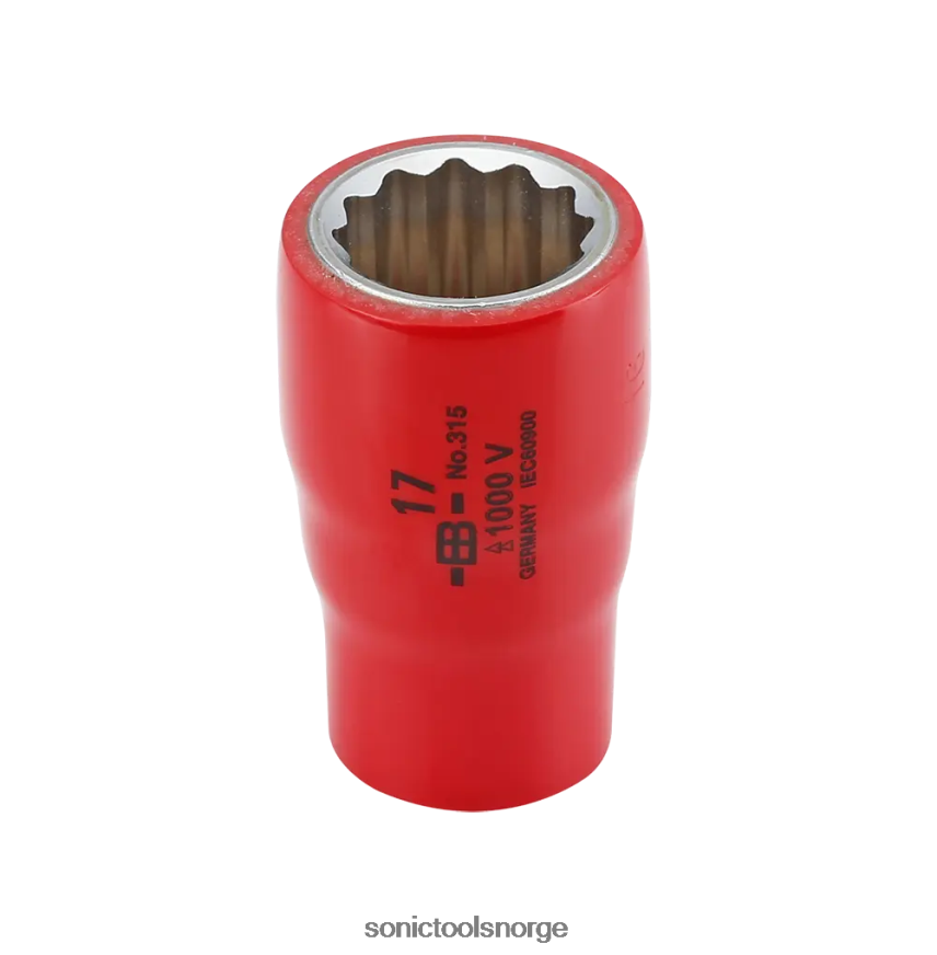 siste vde stikkontakt 3/8" 12 pt. 13mm Sonic DH6XR1551