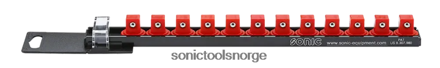 klassisk 1/2" stikkontaktskinne med 12 klips Sonic DH6XR2164