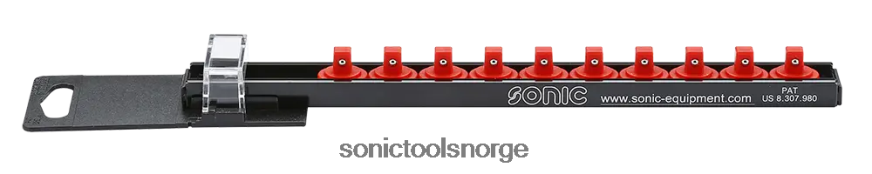 klassisk 1/4" stikkontaktskinne med 10 klips Sonic DH6XR2168