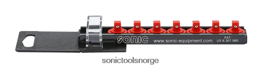 klassisk 1/4" stikkontaktskinne med 7 klips Sonic DH6XR2172