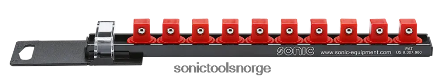 pålitelig 1/2" stikkontaktskinne med 10 klips Sonic DH6XR2162