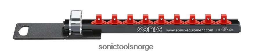 pålitelig 1/4" stikkontaktskinne med 9 klips Sonic DH6XR2174