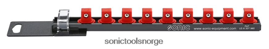 siste 1/2" stikkontaktskinne med 9 klips Sonic DH6XR2167