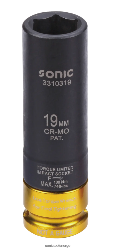 pålitelig dreiemoment slagkontakt 1/2" 19mm Sonic DH6XR2082