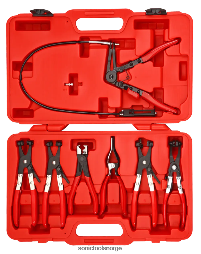 praktisk slangeklemmetangsett 7-stk. Sonic DH6XR611